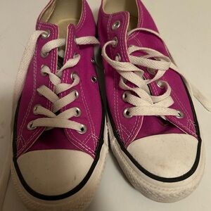 Converse Women's Pink Canvas Sneakers